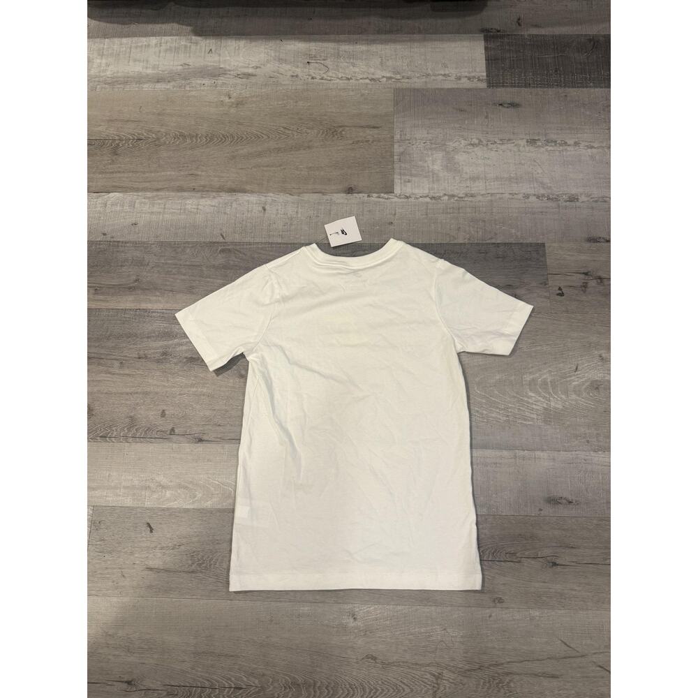Nike Shirt Kids Medium Just Do It Rainbow Swoosh Tee Graphic Athletic FN5856-100 - Picture 6 of 6